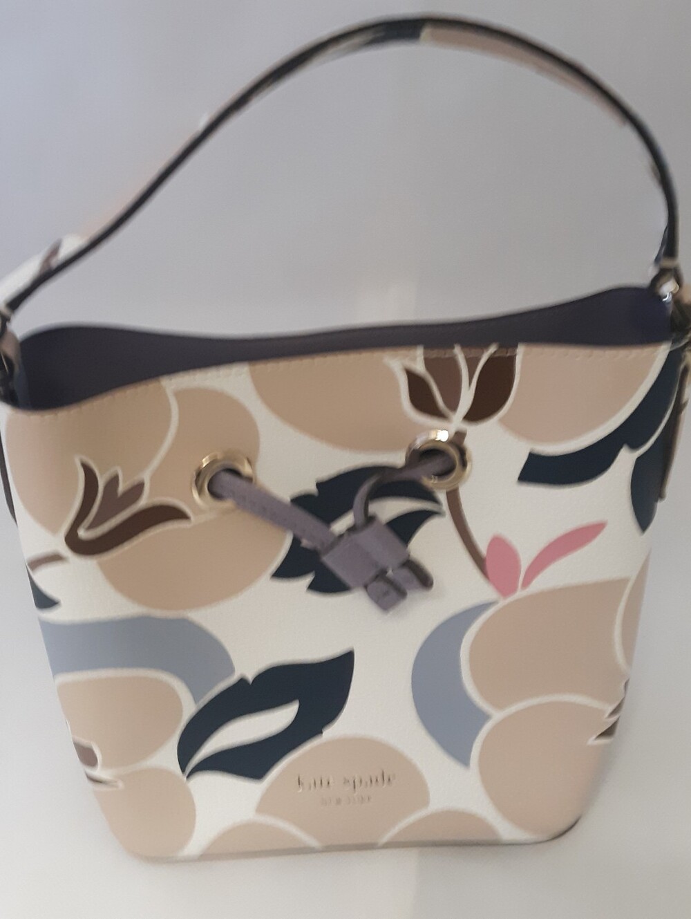 Kate Spade Floral Eva Breezy Bucket Handbag